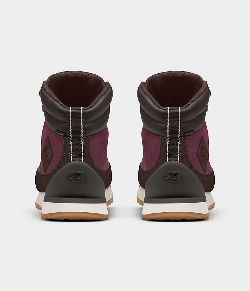 Botas de Invierno The North Face Back-To-Berkeley IV Textil Impermeables Mujer Marrones Fucsia | CHILE-RXAZW