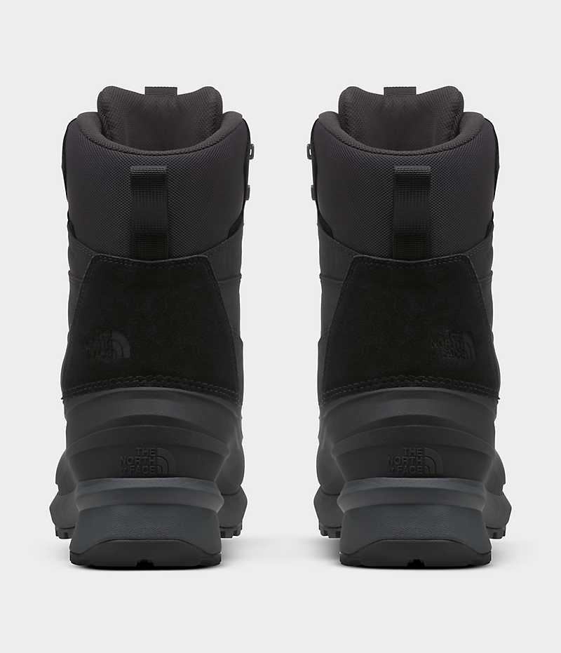 Botas de Invierno The North Face Chilkat V 400 Impermeables Hombre Negras | CL-GPBAO