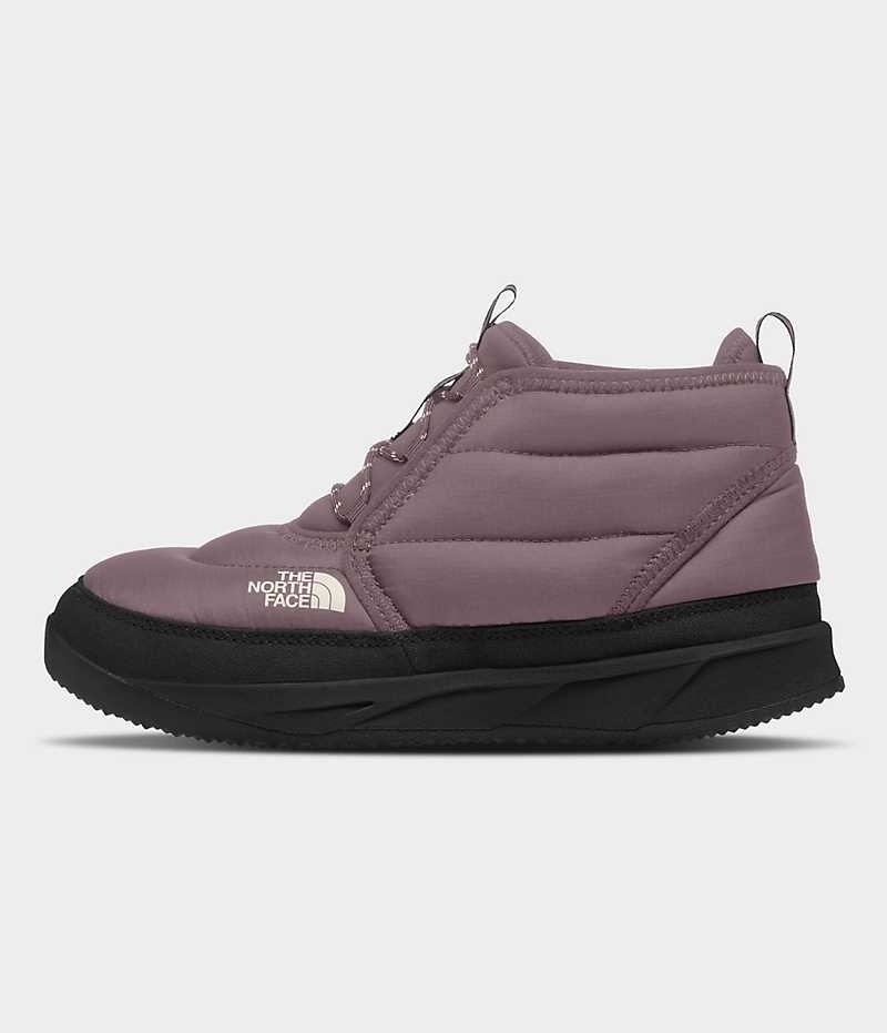 Botas de Invierno The North Face NSE Chukkas Mujer Fucsia | CHILE-AHPLT