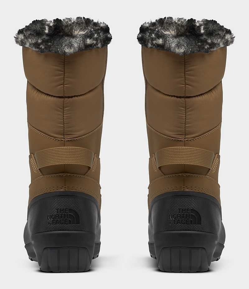 Botas de Invierno The North Face Shellista IV Luxe Impermeables Mujer Marrones Negras | CHILE-KJAMS