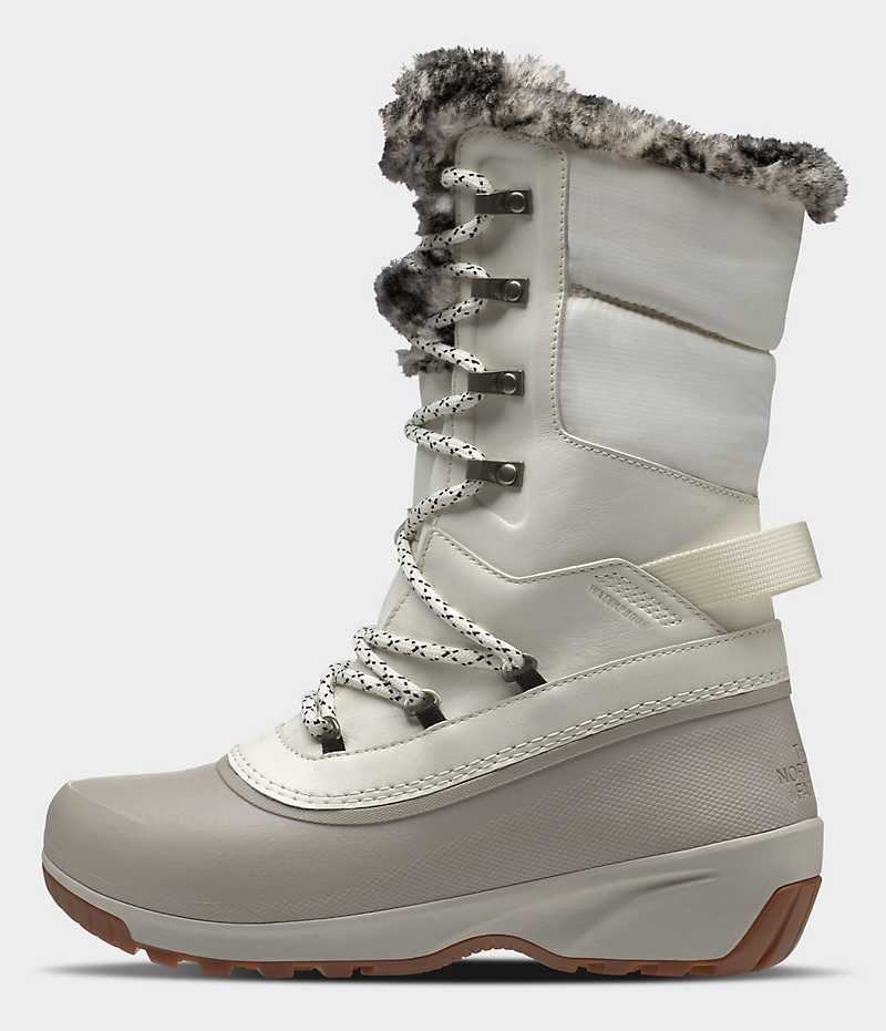 Botas de Invierno The North Face Shellista IV Luxe Impermeables Mujer Blancas | CL-KHWES