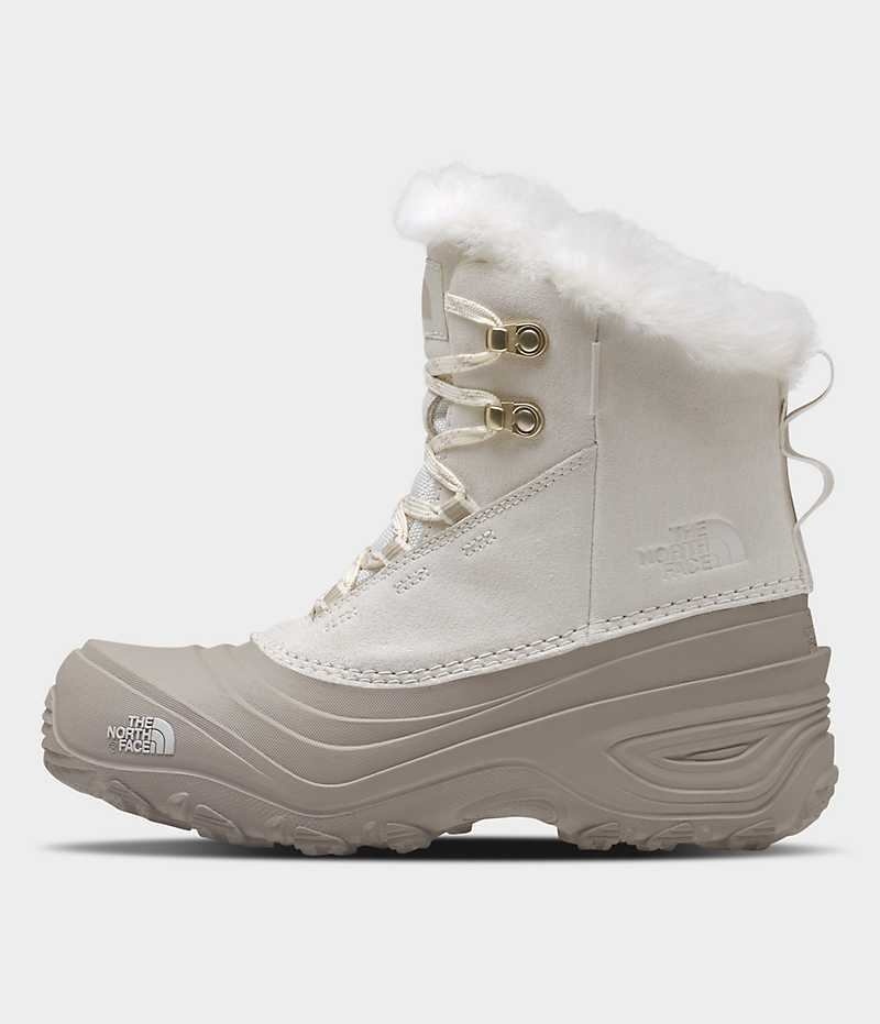 Botas de Invierno The North Face Shellista V Encaje Impermeables Niño Blancas | CL-ZKEVR