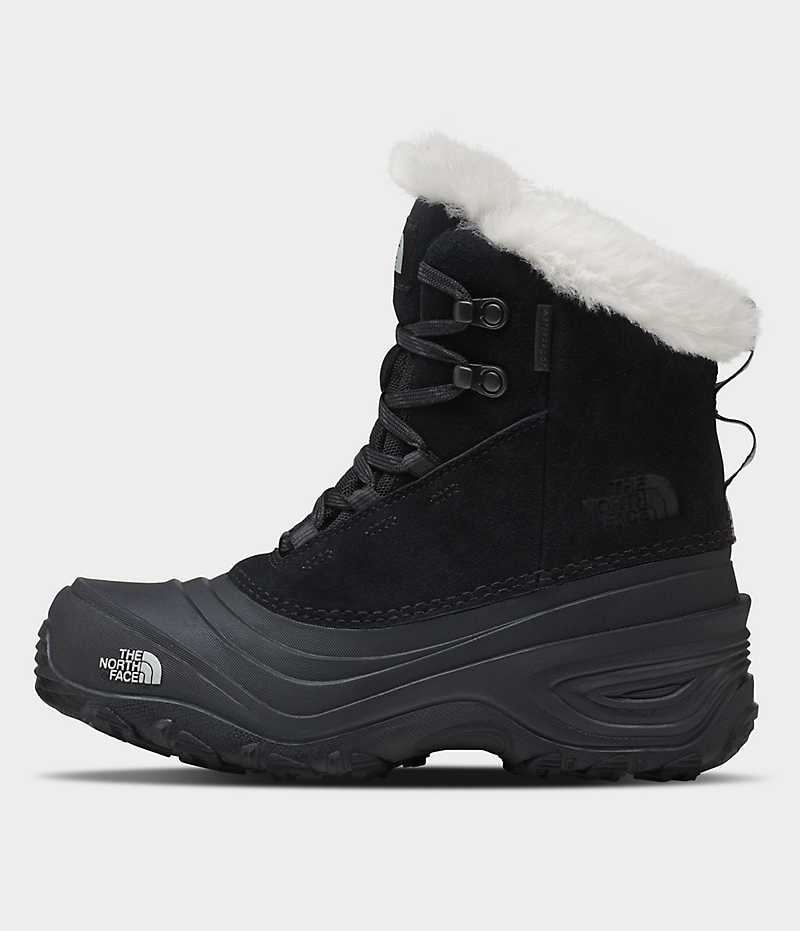 Botas de Invierno The North Face Shellista V Encaje Impermeables Niño Negras | CL-SWYQE