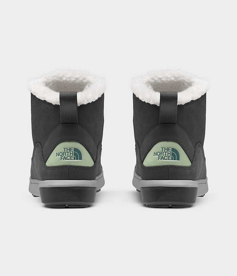 Botas de Invierno The North Face Sierra Mid Encaje Impermeables Mujer Negras | CL-XYDOB