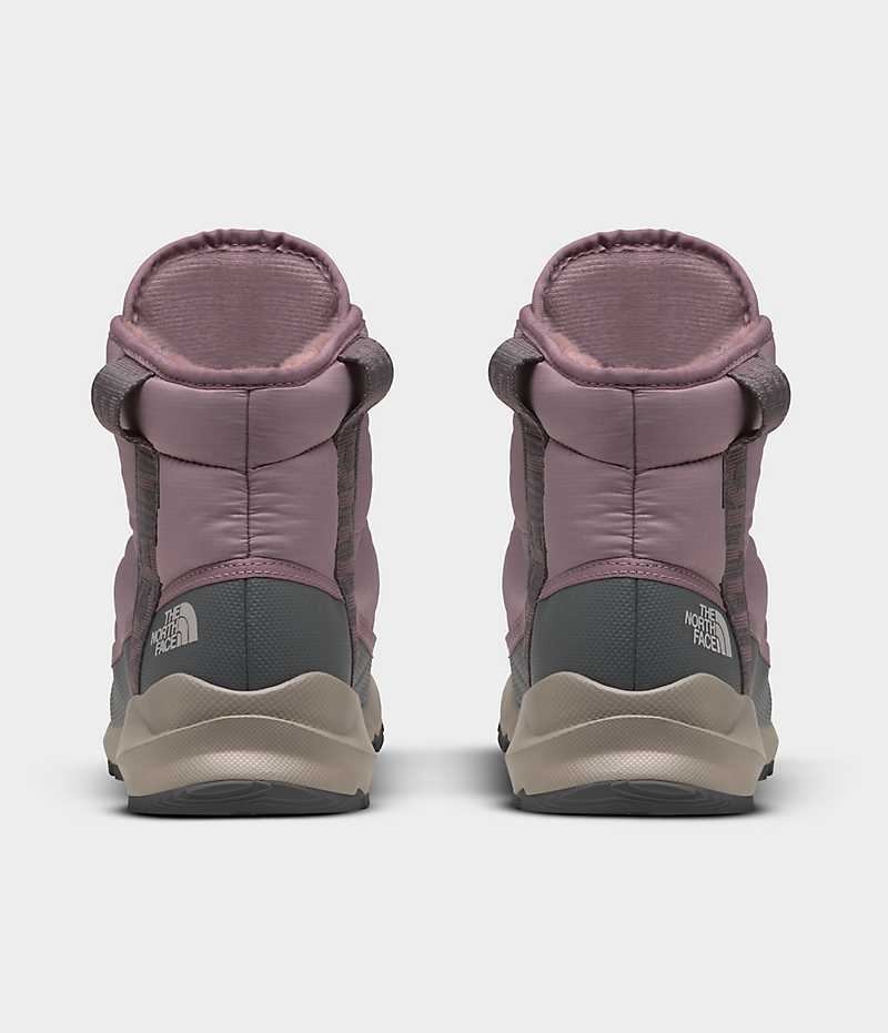 Botas de Invierno The North Face ThermoBall™ Encaje Up Luxe Impermeables Mujer Fucsia | CL-NTOGY