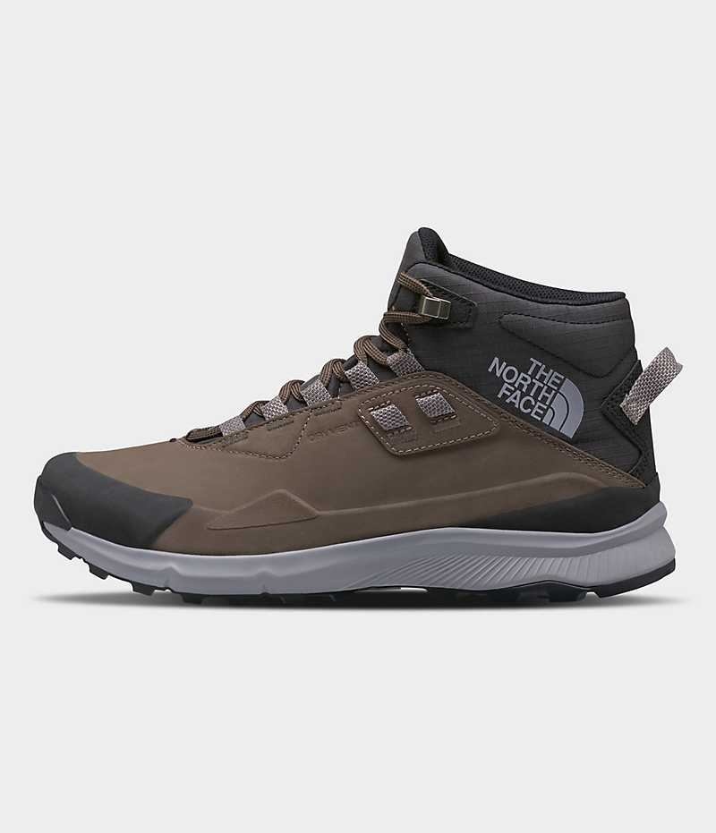 Botas de Montaña The North Face Cragstone Cuero Mid Impermeables Hombre Marrones | CL-XYBPO