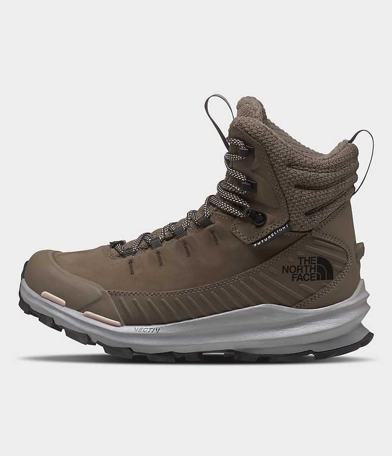 Botas de Montaña The North Face VECTIV Fastpack Insulated FUTURELIGHT™ Mujer Marrones | CHILE-VUCDK