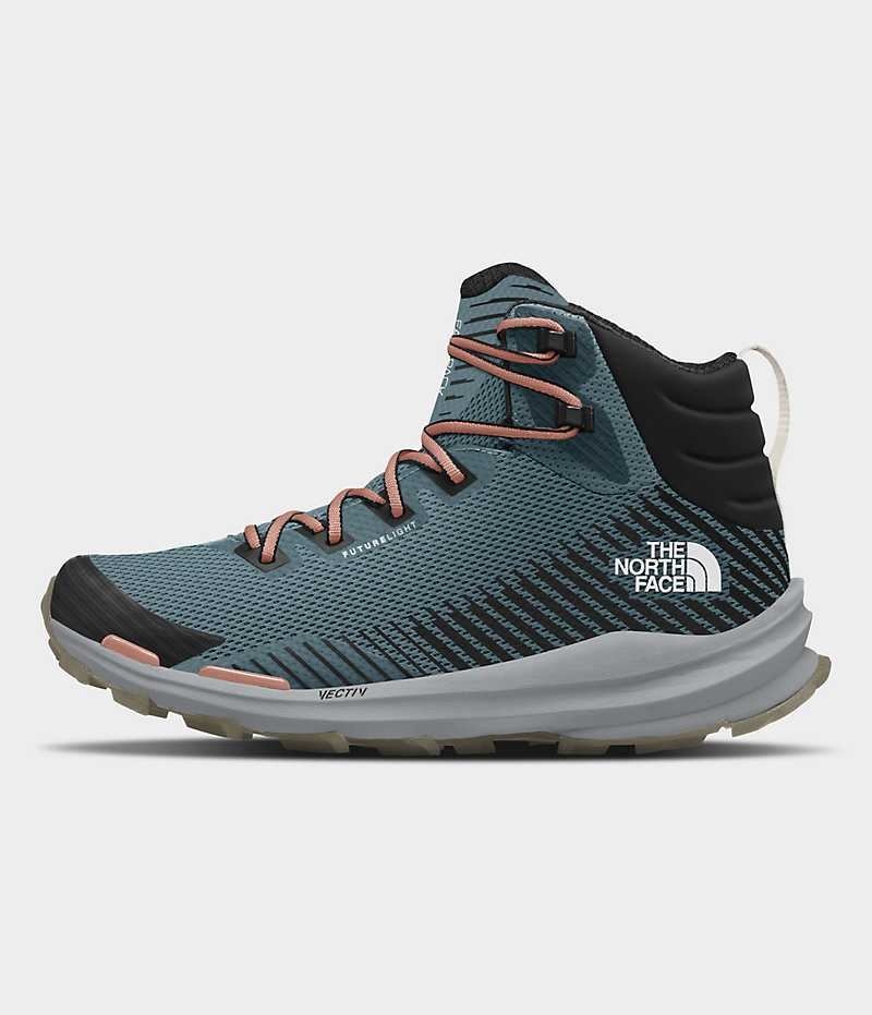 Botas de Montaña The North Face VECTIV™ Fastpack Mid FUTURELIGHT™ Mujer Azules Negras | CL-VLQYU