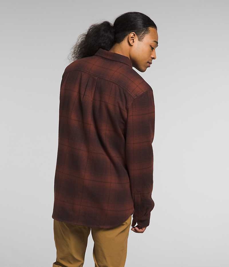 Camisa The North Face Arroyo Flannel Hombre Marrones | CHILE-LZKYV