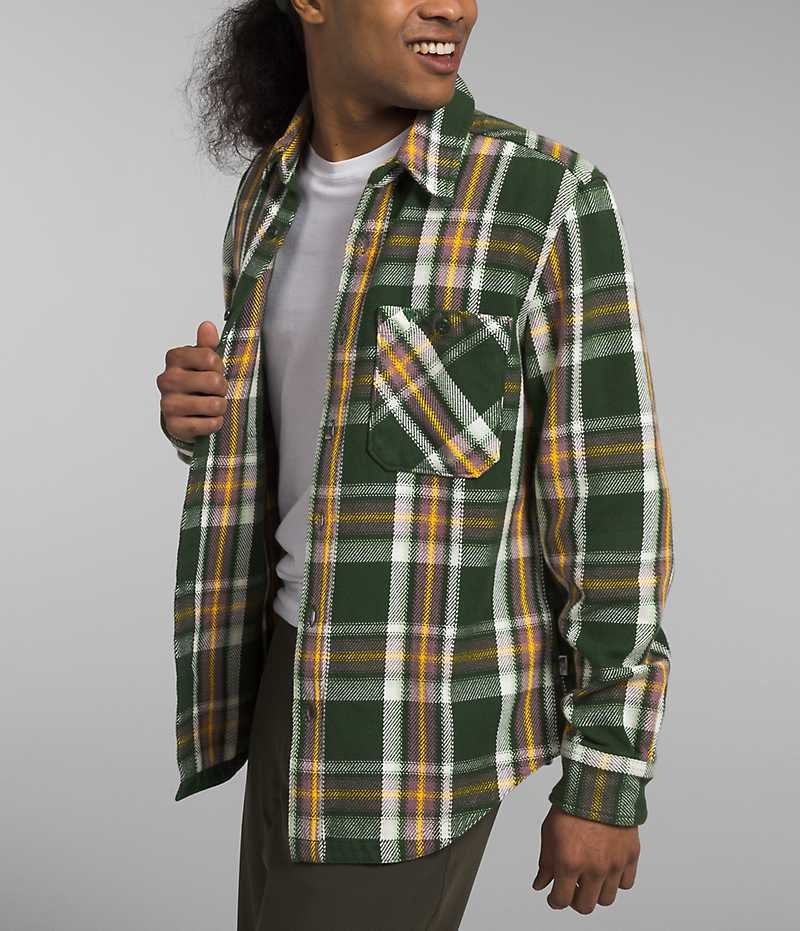 Camisa The North Face Valley Twill Flannel Hombre Multicolor | CL-KORQW