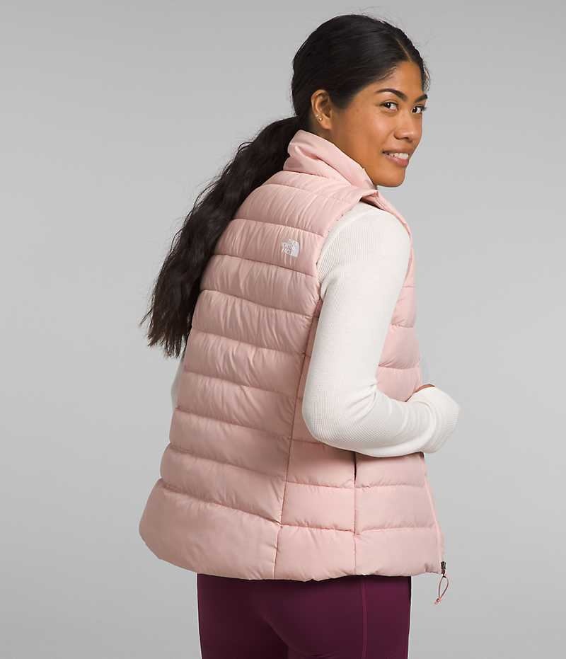 Chaleco The North Face Aconcagua 3 Mujer Rosas | CL-ZAPKN