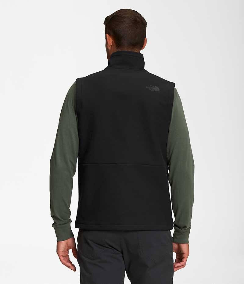 Chaleco The North Face Camden Soft Shell Hombre Negras | CL-OERYI