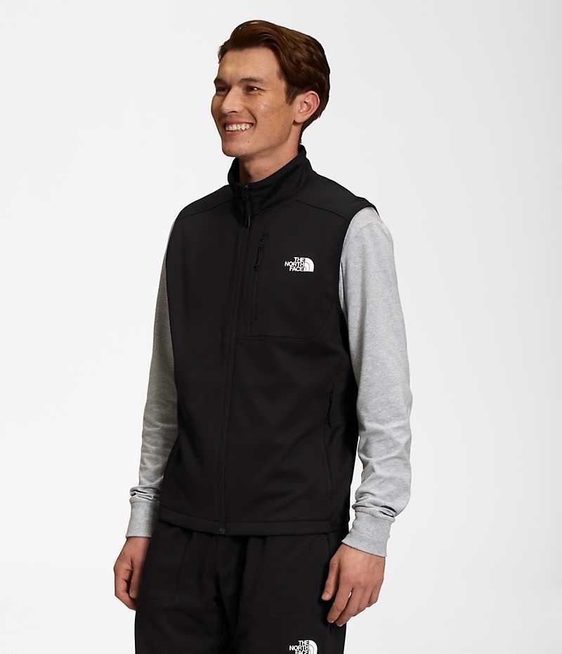 Chaleco The North Face Canyonlands Hombre Negras | CHILE-EBDKO