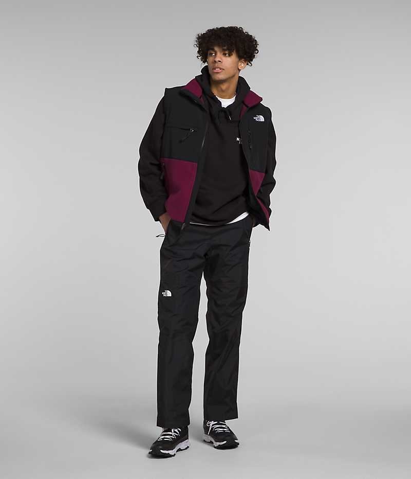 Chaleco The North Face Denali Hombre Fucsia Negras | CL-AVWMN