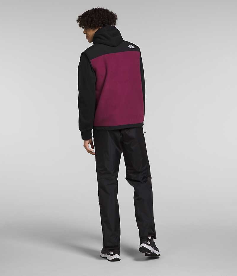 Chaleco The North Face Denali Hombre Fucsia Negras | CL-AVWMN