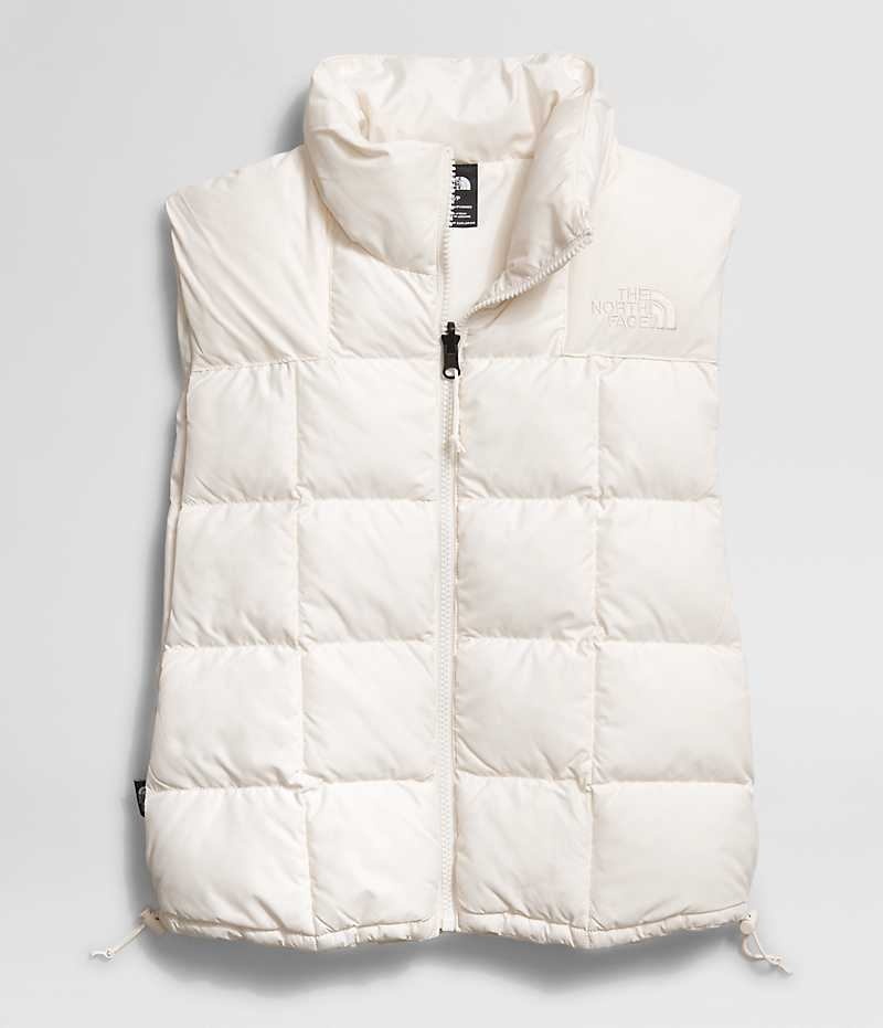 Chaleco The North Face Lhotse Reversible Mujer Blancas | CHILE-QTIBO