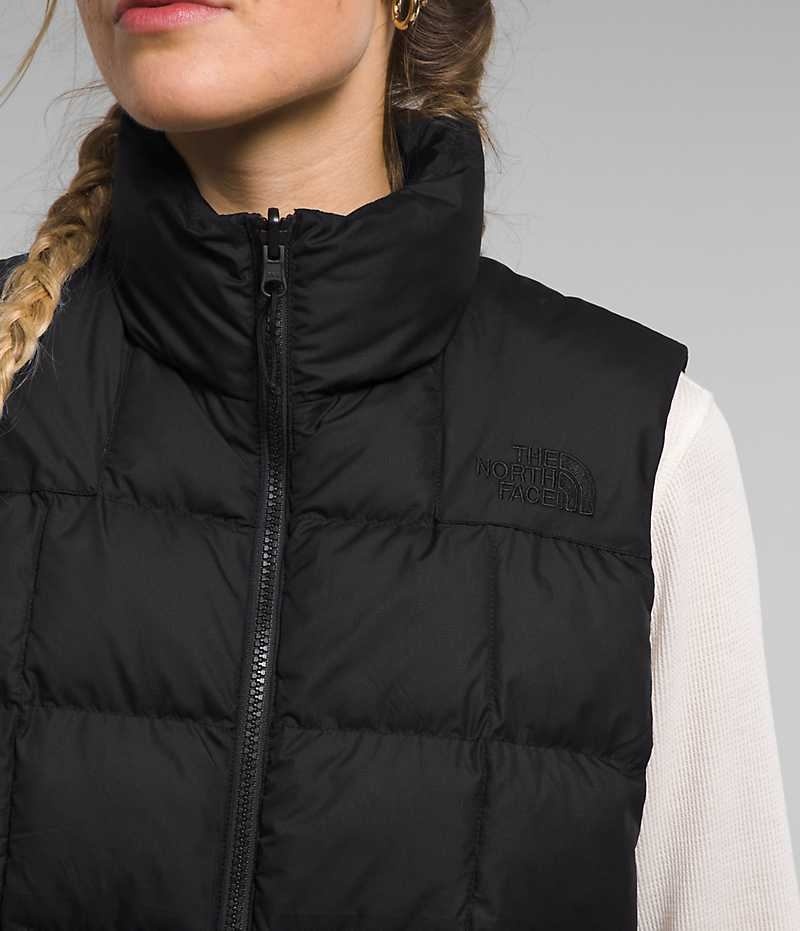 Chaleco The North Face Lhotse Reversible Mujer Negras | CL-MHBUF