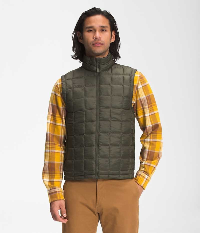 Chaleco de Plumas The North Face ThermoBall™ Eco 2.0 Hombre Verde Oliva | CL-XFGWH