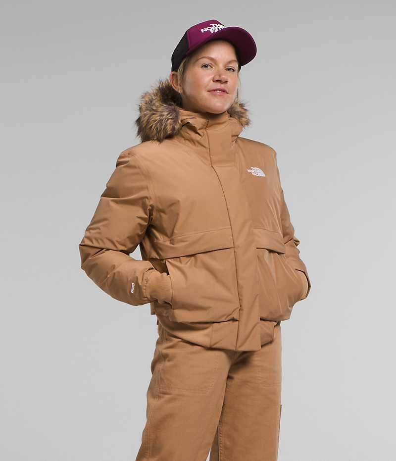 Chaqueta Bomber The North Face Arctic Mujer Marrones | CL-AKPFE