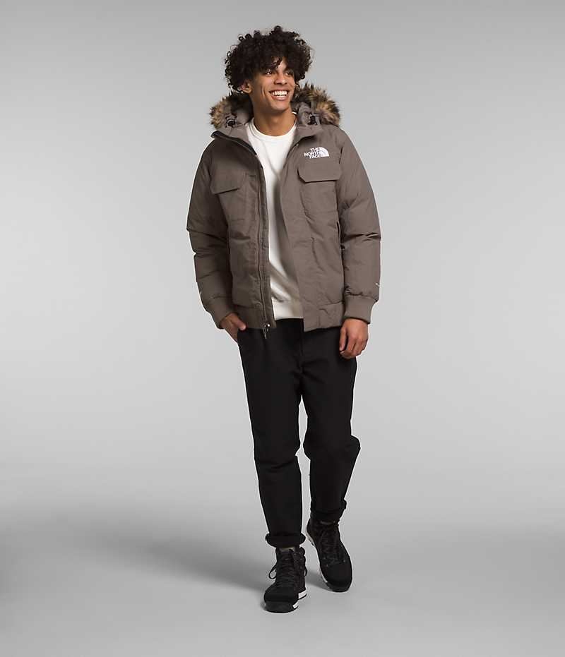 Chaqueta Bomber The North Face McMurdo Hombre Marrones | CHILE-LSDIW