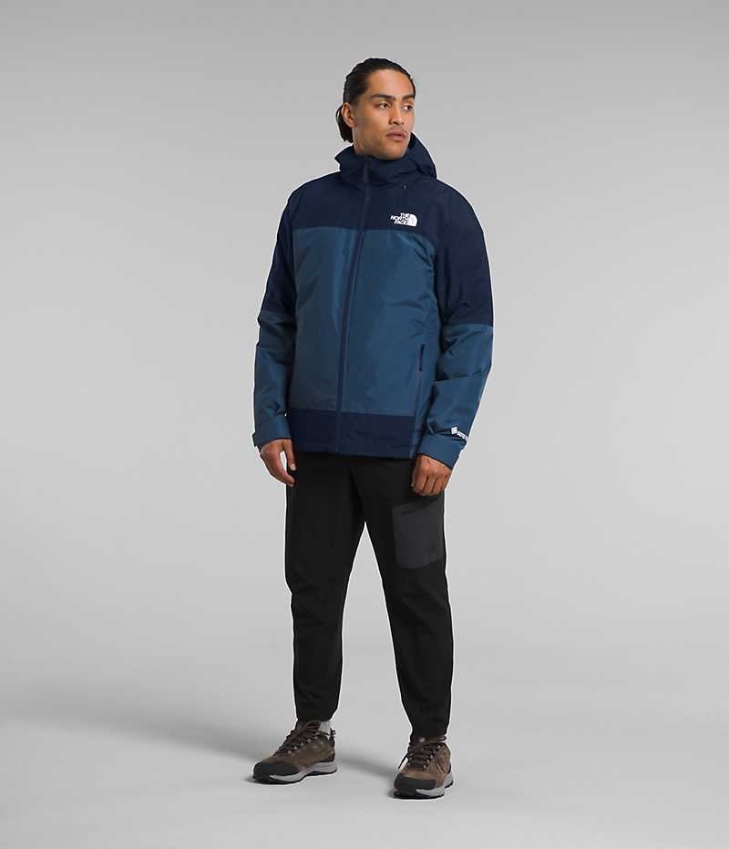 Chaqueta Con Capucha The North Face Mountain Light Triclimate® GTX Hombre Azules | CHILE-DHGIY