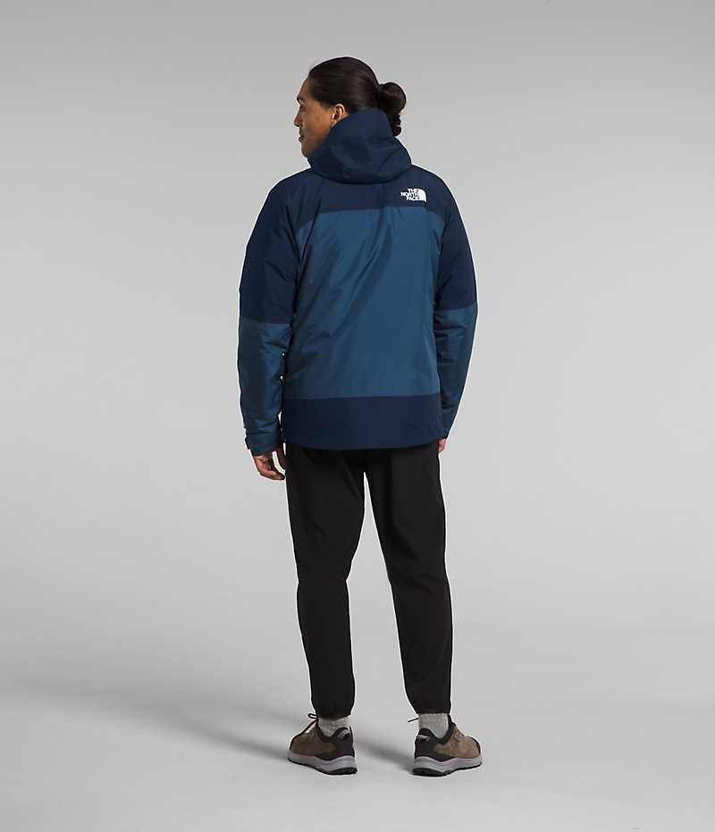 Chaqueta Con Capucha The North Face Mountain Light Triclimate® GTX Hombre Azules | CHILE-DHGIY