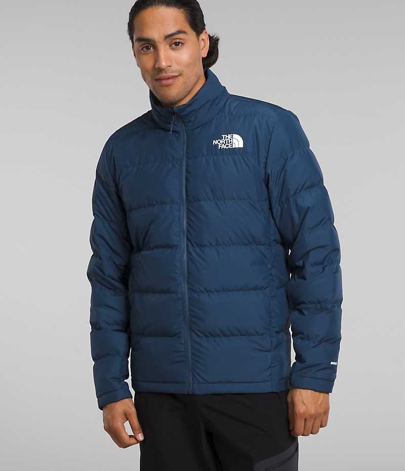 Chaqueta Con Capucha The North Face Mountain Light Triclimate® GTX Hombre Azules | CHILE-DHGIY