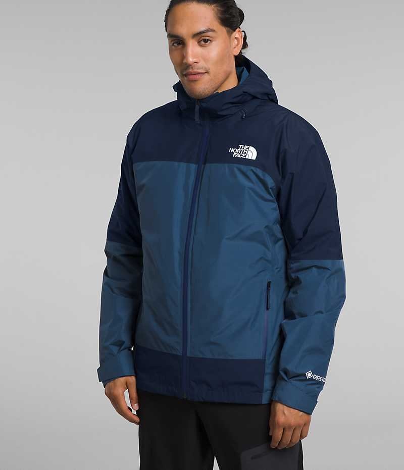 Chaqueta Con Capucha The North Face Mountain Light Triclimate® GTX Hombre Azules | CHILE-DHGIY