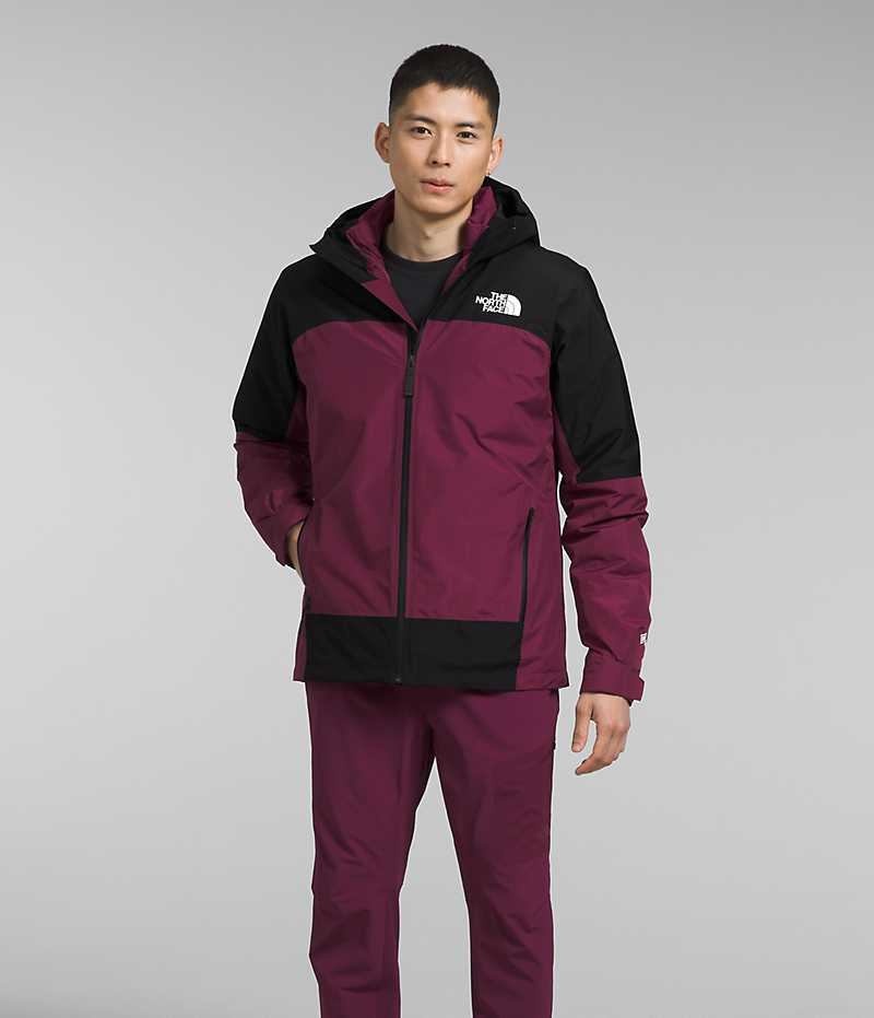 Chaqueta Con Capucha The North Face Mountain Light Triclimate® GTX Hombre Fucsia | CL-VCFLQ