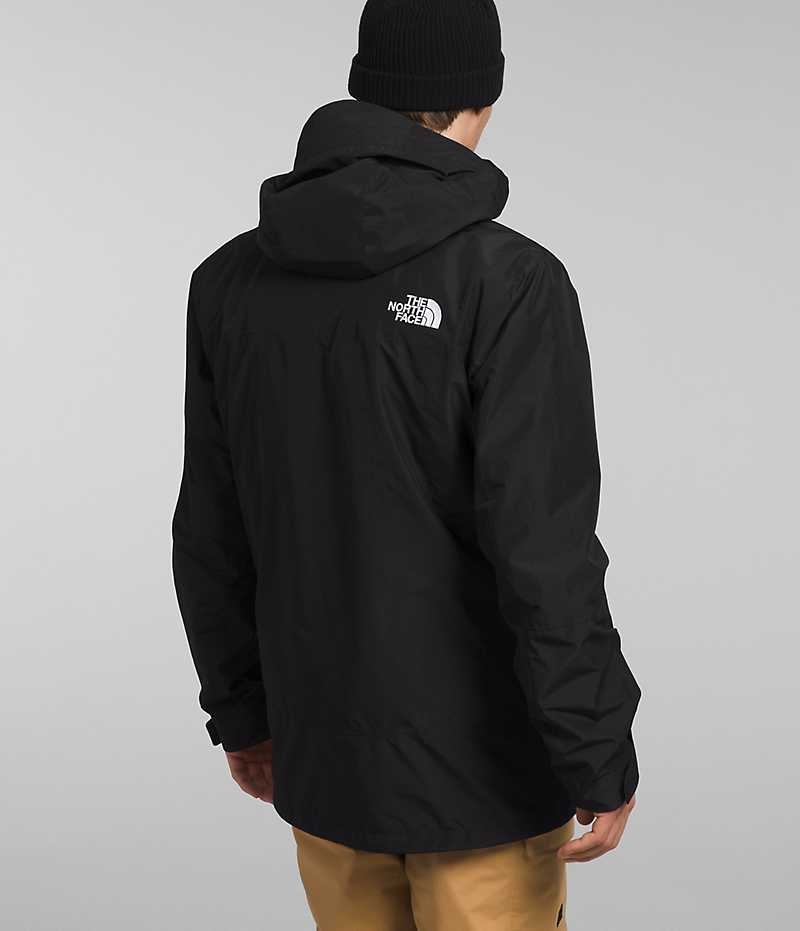 Chaqueta Con Capucha The North Face ThermoBall™ Eco Snow Triclimate® Hombre Negras | CHILE-APDEZ