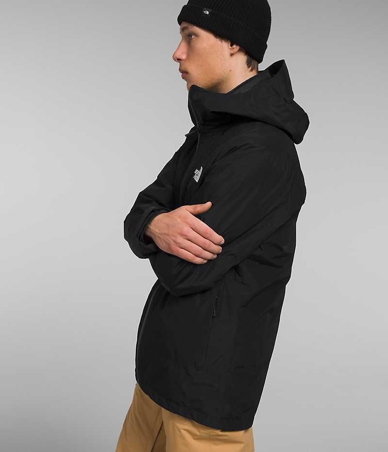 Chaqueta Con Capucha The North Face ThermoBall™ Eco Snow Triclimate® Hombre Negras | CHILE-APDEZ