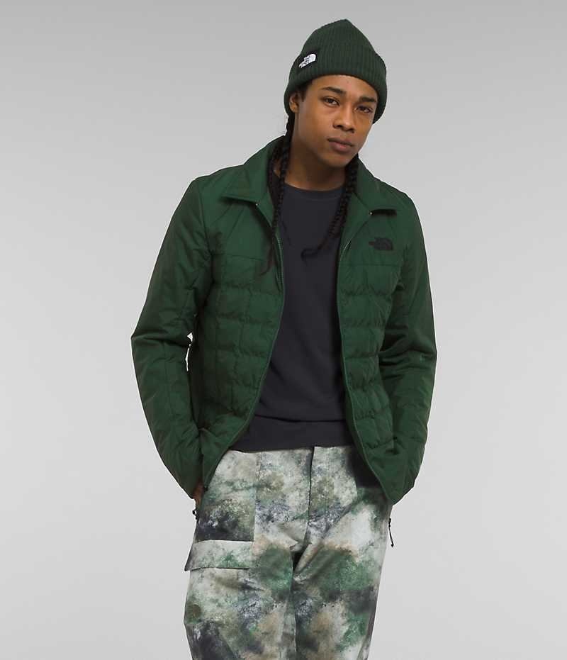 Chaqueta Con Capucha The North Face ThermoBall™ Eco Snow Triclimate® Hombre Verde | CL-SVJIB