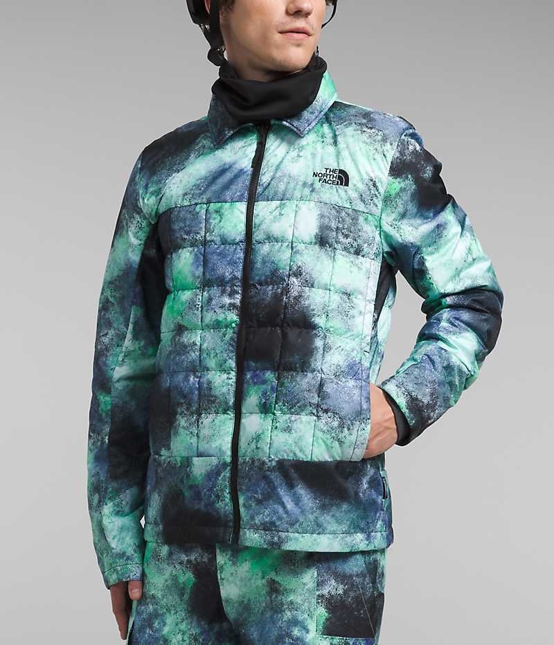 Chaqueta Con Capucha The North Face ThermoBall™ Eco Snow Triclimate® Hombre Azules Negras | CL-AHFME