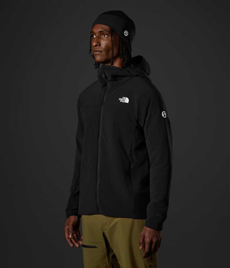 Chaqueta Hibrida The North Face Summit Series Casaval Hoodie Hombre Negras | CHILE-QAIPY