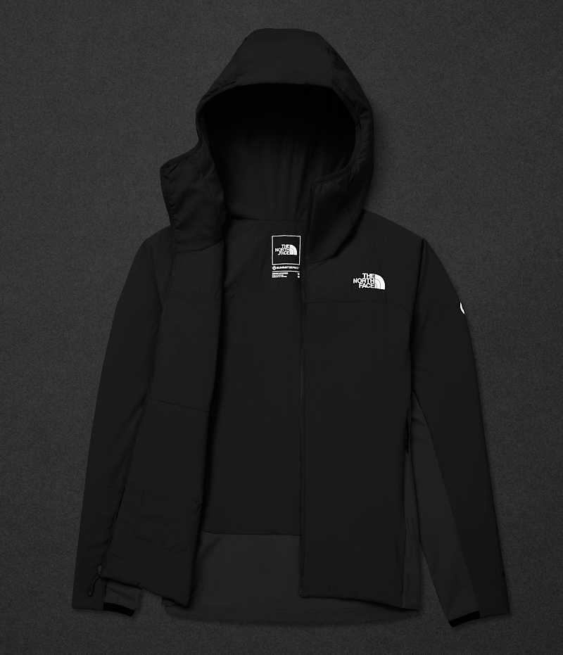 Chaqueta Hibrida The North Face Summit Series Casaval Hoodie Hombre Negras | CHILE-QAIPY