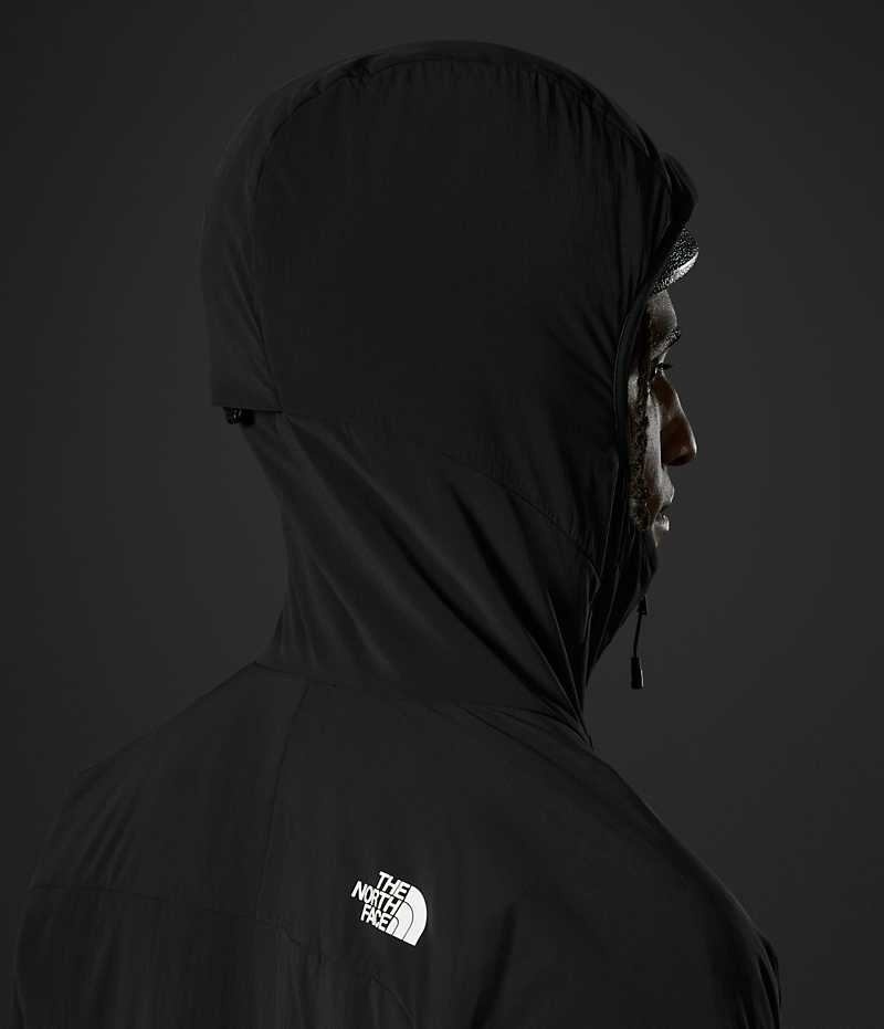 Chaqueta Hibrida The North Face Summit Series Casaval Hoodie Hombre Negras | CHILE-QAIPY