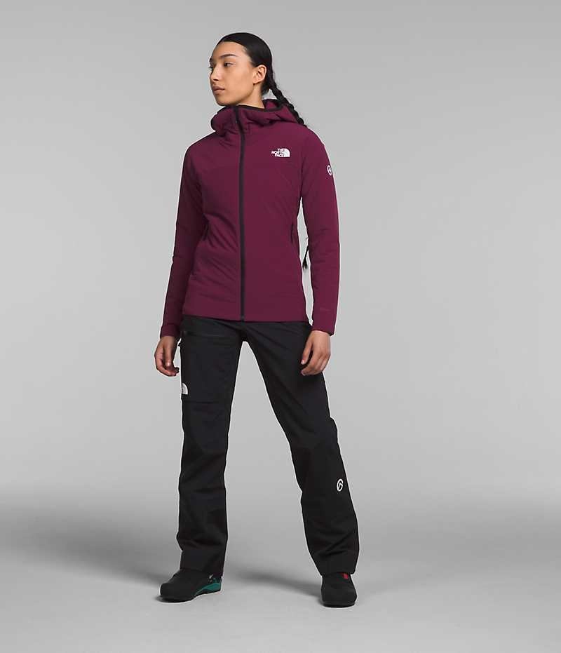 Chaqueta Hibrida The North Face Summit Series Casaval Hoodie Mujer Fucsia | CHILE-WAMPL