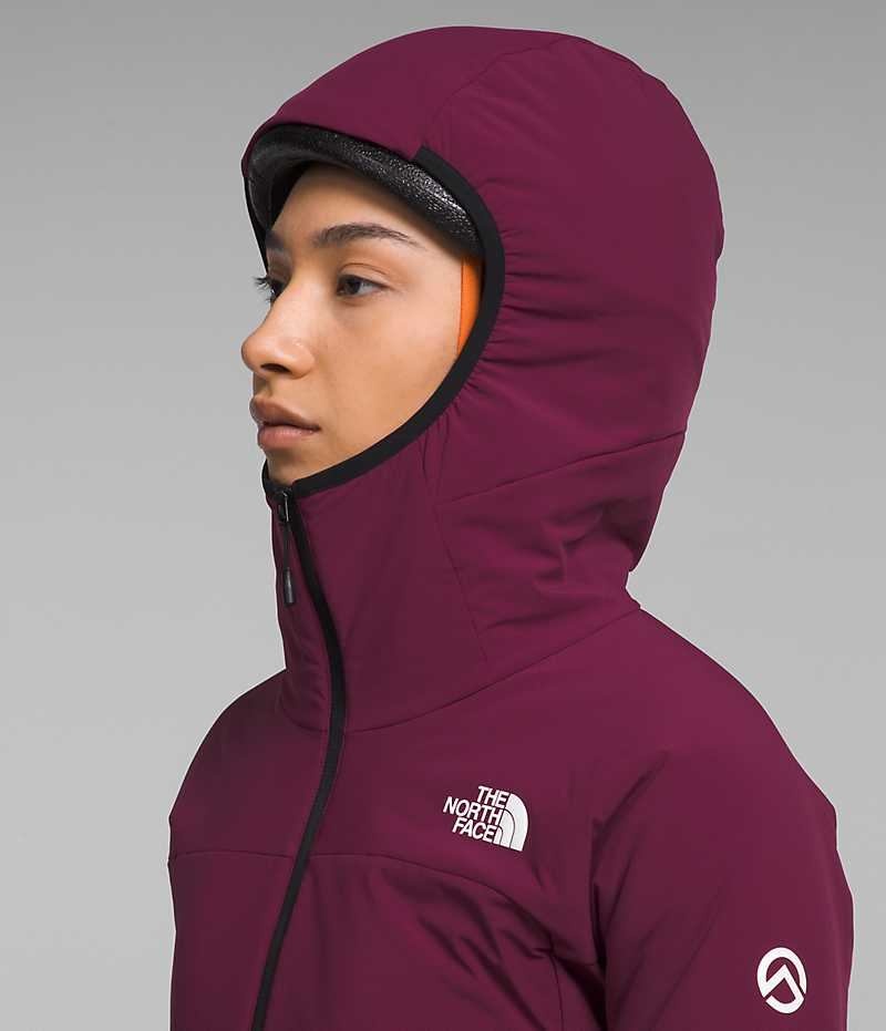 Chaqueta Hibrida The North Face Summit Series Casaval Hoodie Mujer Fucsia | CHILE-WAMPL