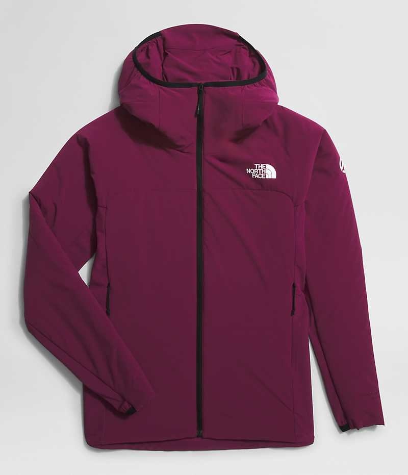 Chaqueta Hibrida The North Face Summit Series Casaval Hoodie Mujer Fucsia | CHILE-WAMPL