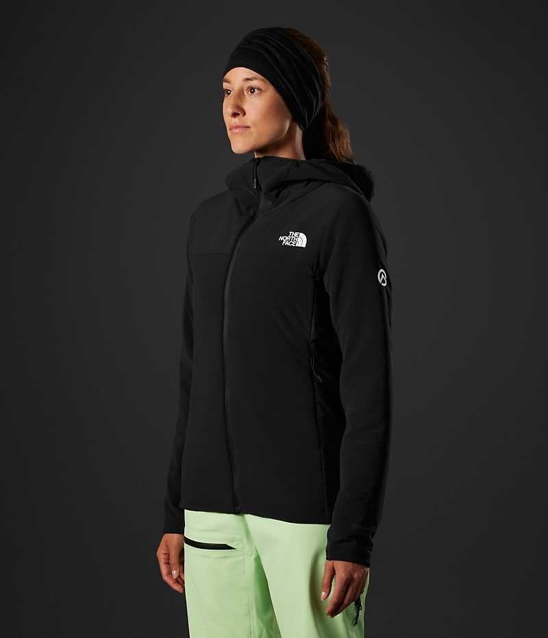 Chaqueta Hibrida The North Face Summit Series Casaval Hoodie Mujer Negras | CL-QEKHL