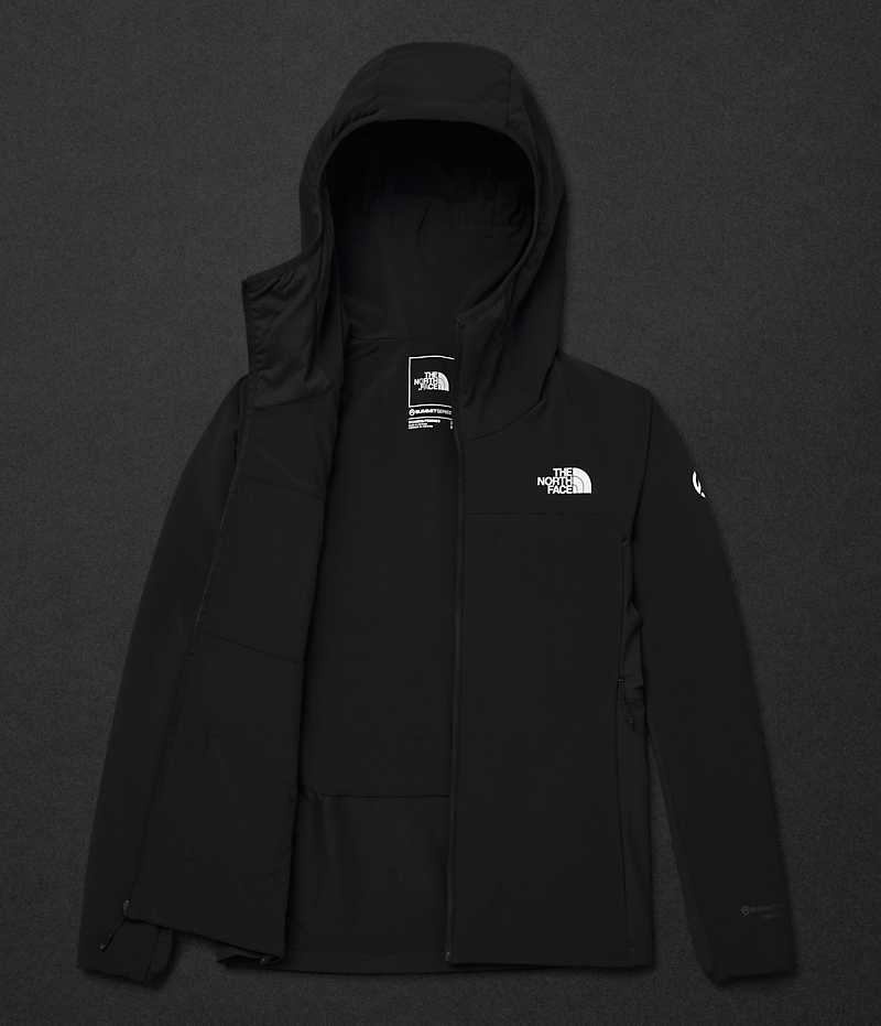 Chaqueta Hibrida The North Face Summit Series Casaval Hoodie Mujer Negras | CL-QEKHL