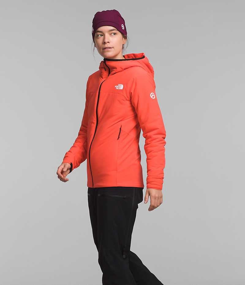 Chaqueta Hibrida The North Face Summit Series Casaval Hoodie Mujer Naranjas | CHILE-XWHRE