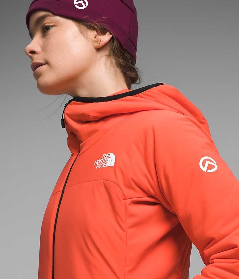 Chaqueta Hibrida The North Face Summit Series Casaval Hoodie Mujer Naranjas | CHILE-XWHRE