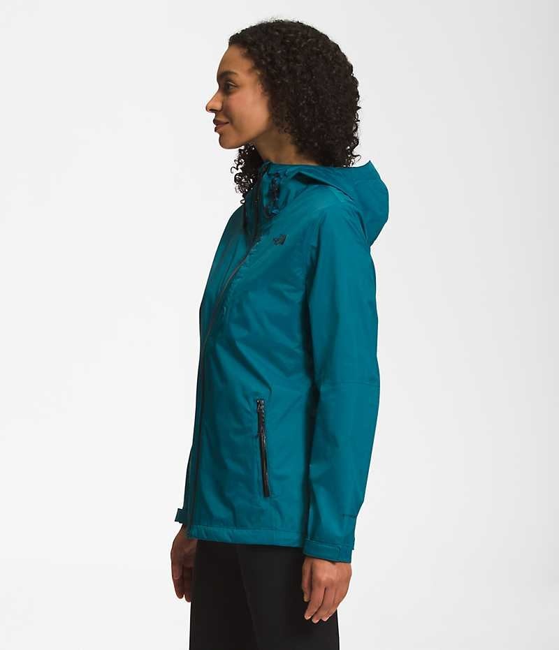 Chaqueta Impermeable The North Face Alta Vista Mujer Turquesa | CHILE-ITQRF