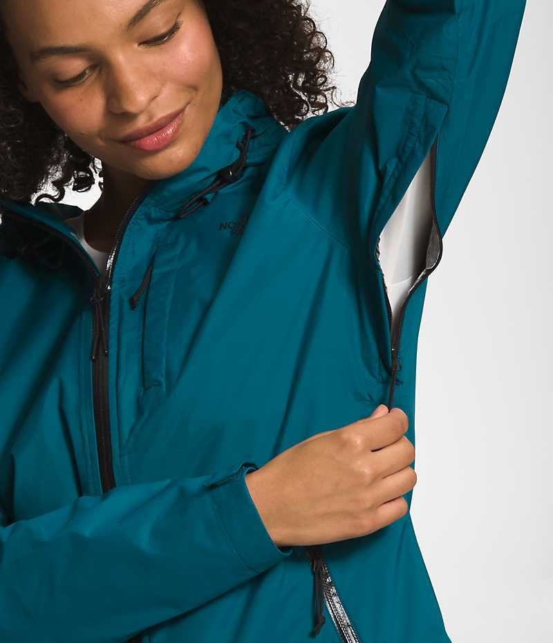 Chaqueta Impermeable The North Face Alta Vista Mujer Turquesa | CHILE-ITQRF