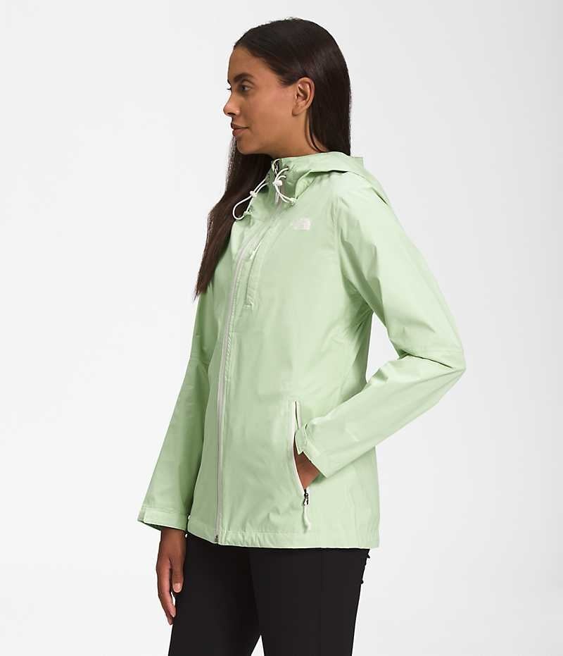 Chaqueta Impermeable The North Face Alta Vista Mujer Verde Menta | CL-RLSBT