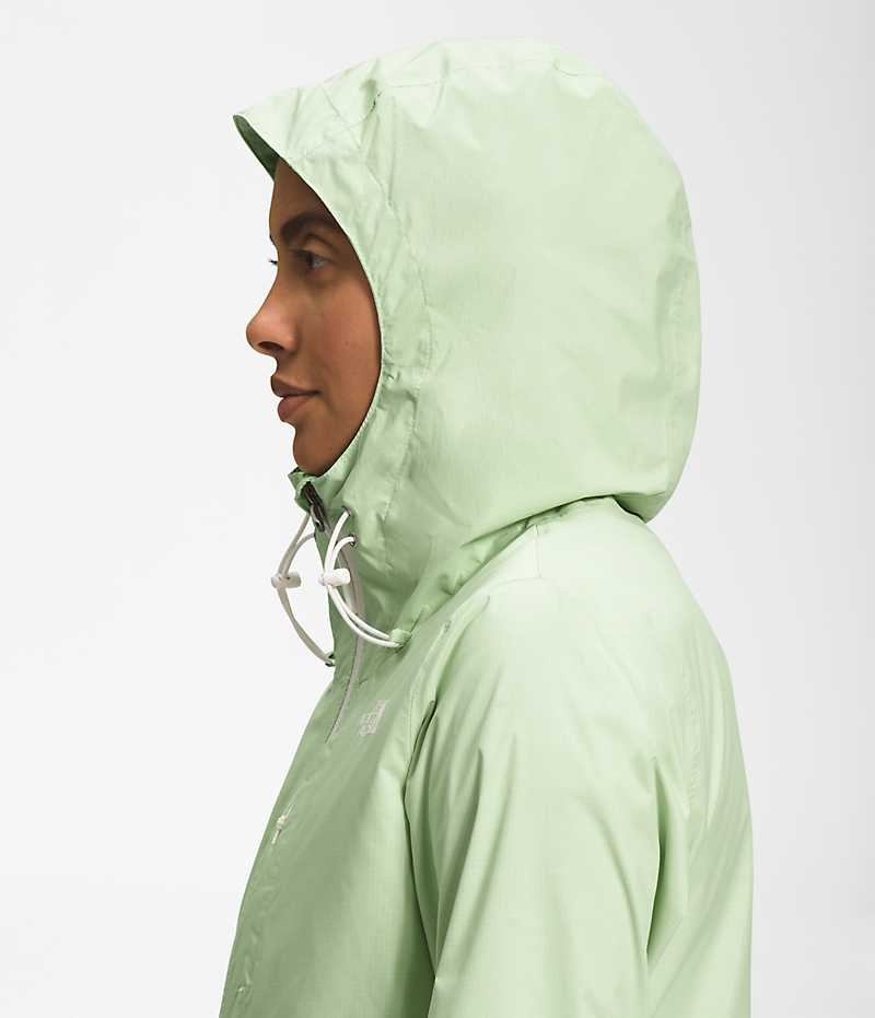 Chaqueta Impermeable The North Face Alta Vista Mujer Verde Menta | CL-RLSBT