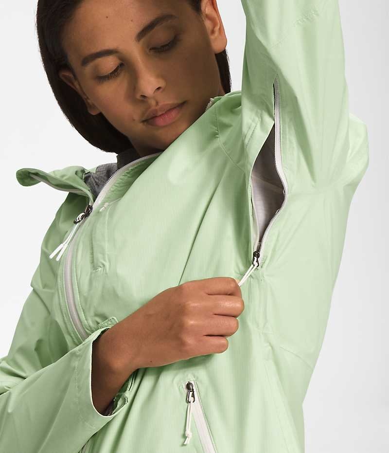 Chaqueta Impermeable The North Face Alta Vista Mujer Verde Menta | CL-RLSBT