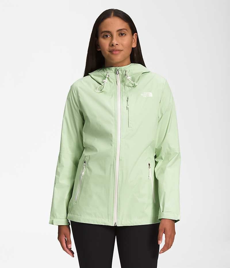 Chaqueta Impermeable The North Face Alta Vista Mujer Verde Menta | CL-RLSBT