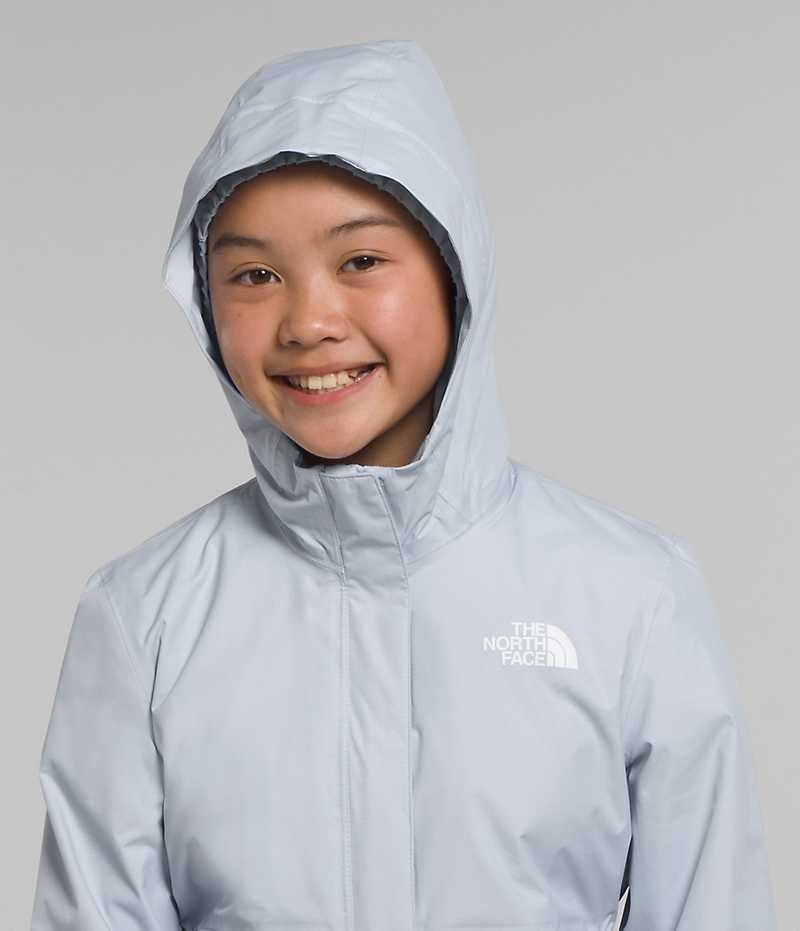 Chaqueta Impermeable The North Face Antora Niña Gris | CHILE-BOJNR